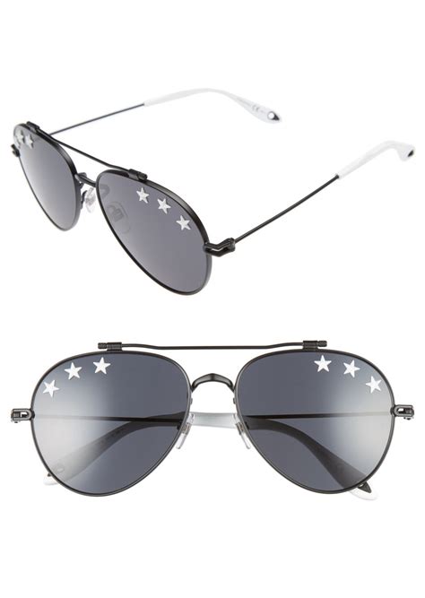 givenchy 58mm aviator sunglasses|Givenchy 58MM Aviator Sunglasses on SALE .